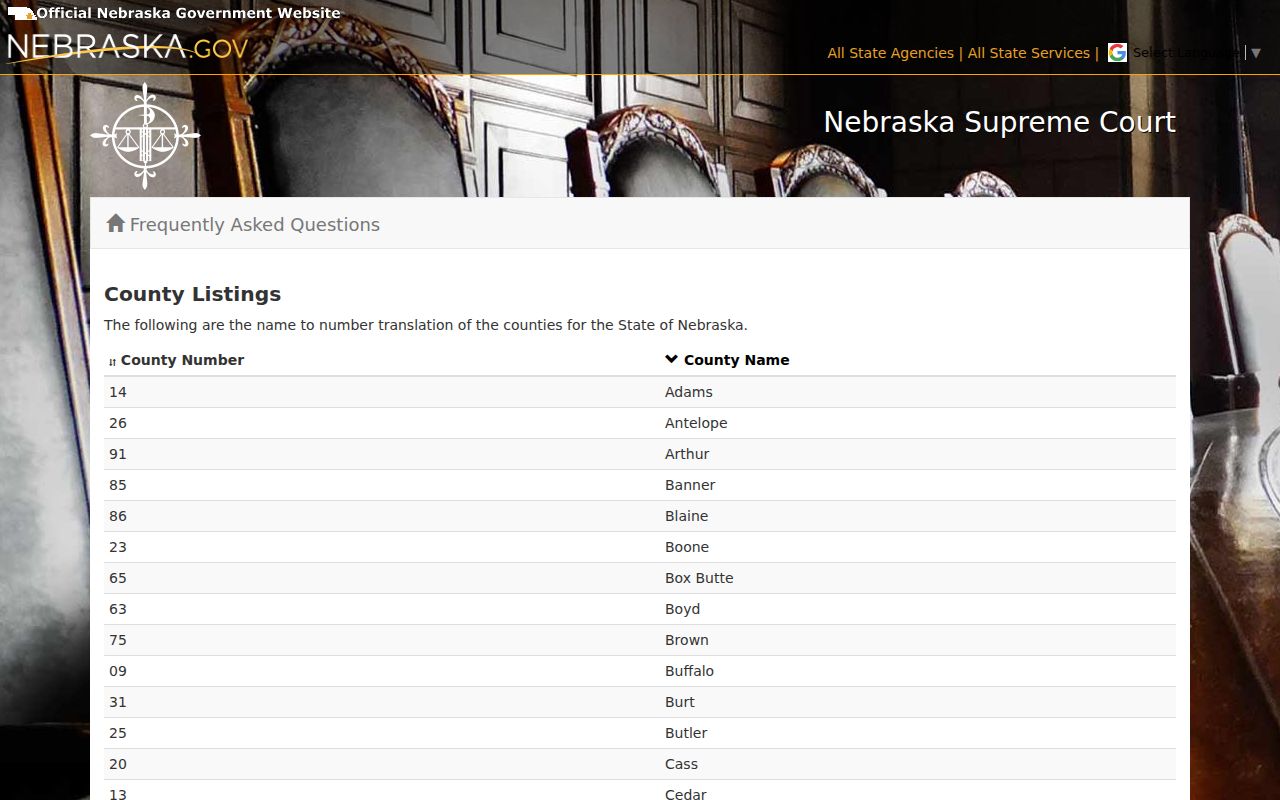 Jefferson County docket search JUSTICE county number 33 reference