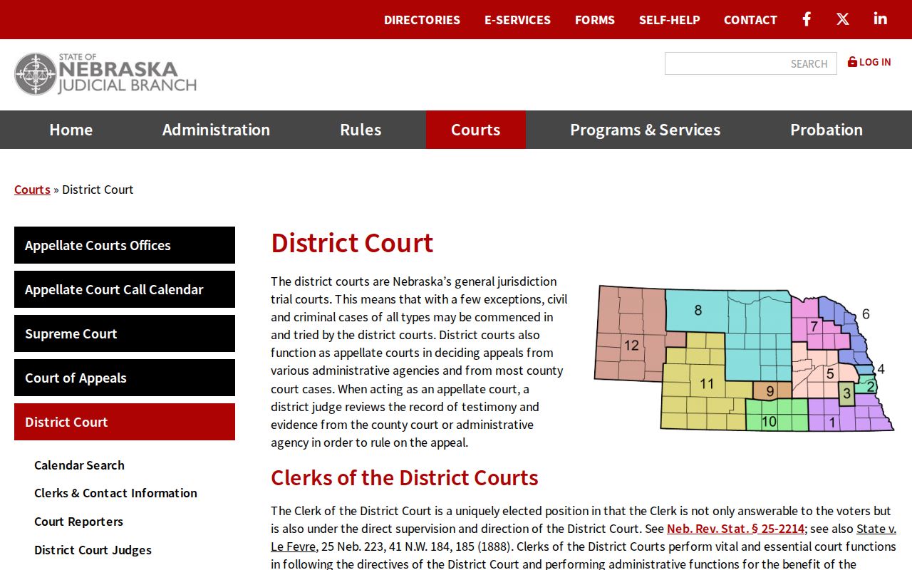 Jefferson County court docket District Court filing context